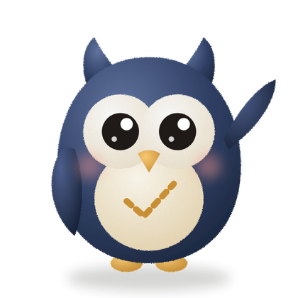 Remy the owl waving